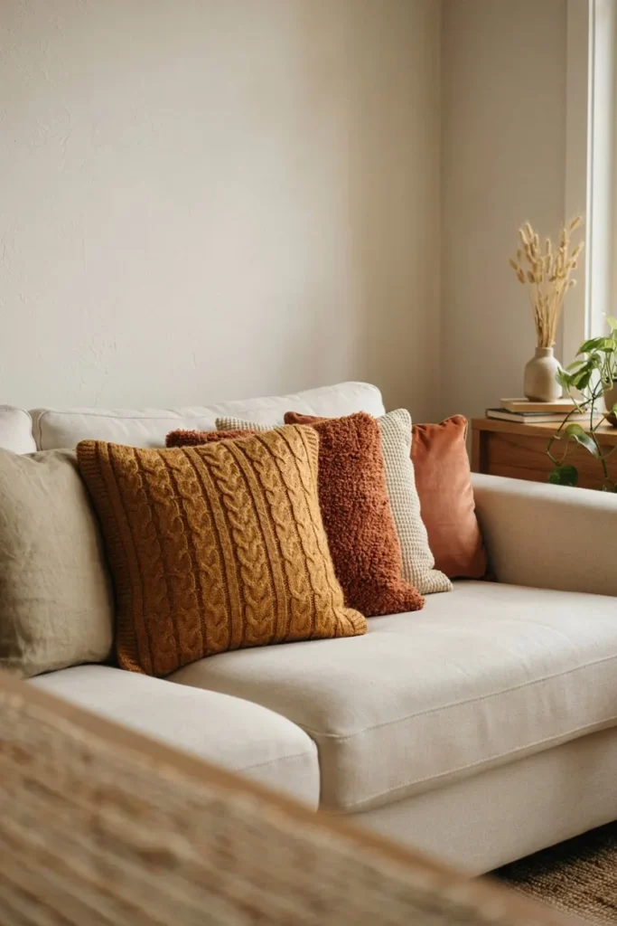 Amber Accent Pillows
