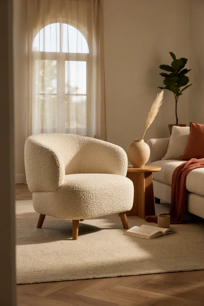 Chunky Boucle Seating