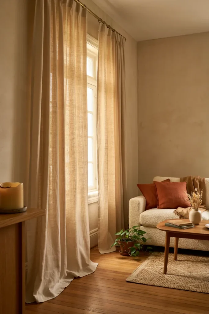 Soft Linen Curtains
