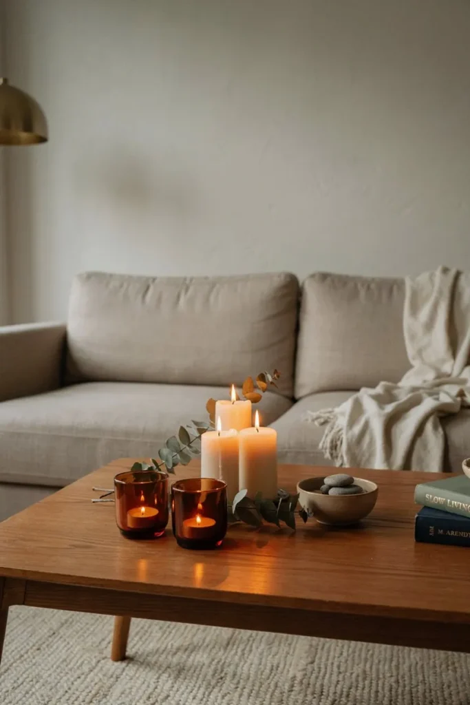 Warm Candle Clusters