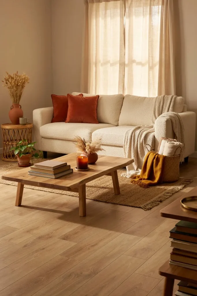 Wood And Woven Accents